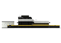 LD-BJ強制對流單曲面彎鋼化爐